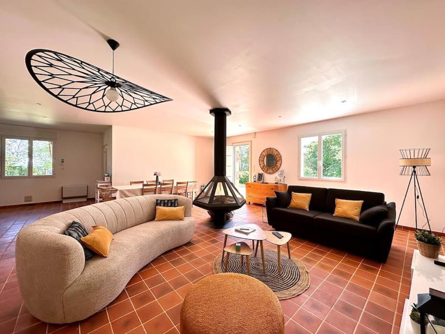 Maison Avec Piscine Caro  Exteriér fotografie